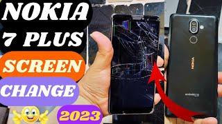 Nokia 7 Plus Display Change || How To Change Nokia 7 Plus Screen || Combo Change Lcd folder change