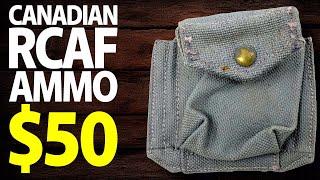 $50 | WW2 Canadian RCAF 37 Pattern Web Ammo Carrier History, Design, | Military Antiques Toronto