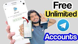 create telegram account without phone number | make unlimited telegram account