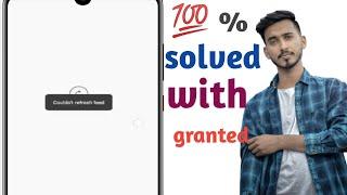Instagram couldn't refresh feed , how to fix Instagram couldn't refresh feed couldn't refresh