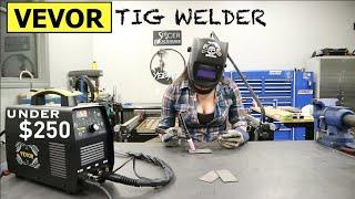 BEST TIG WELDER for BEGINNERS?  VEVOR TIG210P