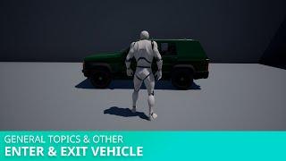 Создаём логику посадки/высадки персонажа из транспортного средства на Unreal Engine 4