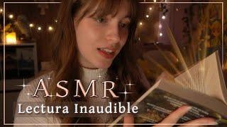 ASMR Lectura inaudible para dormir  ️ Unintelligible Whispering 