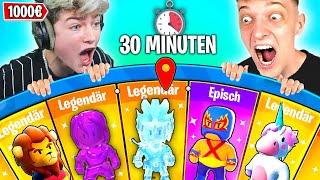 WER ZIEHT MEHR SPECIAL SKINS in 30 MINUTEN ⏰ (1000€ OPENING) in Stumble Guys