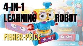 Fisher-Price Baby Toddler & Preschool Toy 4-In-1 Learning Bot With Music Lights #learning #ad #robot