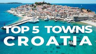 Top 5 Coastal Places to Visit in Croatia  [4K Travel Guide]