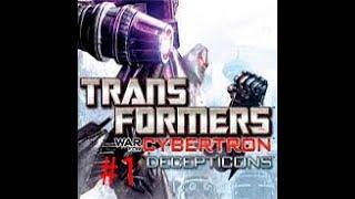 Игрофильм~Transformers War For Cybertron~кампания десептиконов~глава 1"Темный энергон"