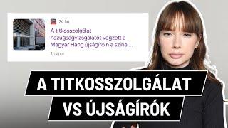 Megfélemlítik az újságírókat? | Tóth Bettina