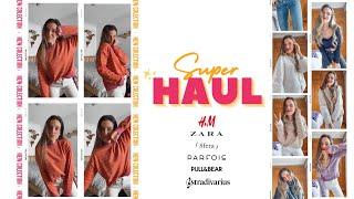 SUPER HAUL NUEVA COLECCIÓN Zara, Stradivarius, Pull&Bear, HyM, Sfera |  Marta Navares