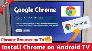 Android TV: How to Install Google Chrome Browser 