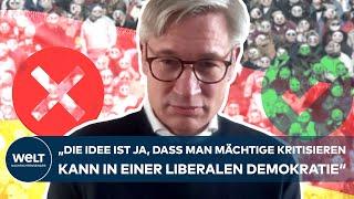 MEINUNGSFREIHEIT IN DEUTSCHLAND: „Die Idee ist ja, dass man die Mächtigen kritisieren kann“