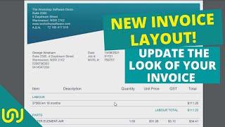 New Invoice Look and feel