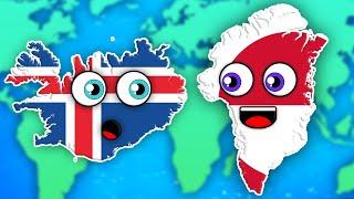 How Did Iceland & Greenland Get Their Names? | KLT Geography