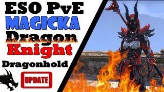 ESO | Magicka Dragon Knight DD PvE Build [Dragonhold Update]