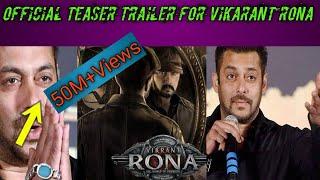 Vikrant Roma Teaser trailer in hindi movie .