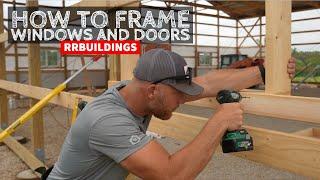 How to Frame Windows and Doors