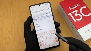 How To Setup Hotspot Xiaomi Redmi 13C