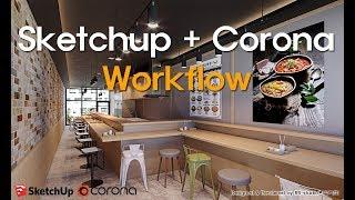 Sketchup+Corona Workflow