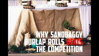 Why Sandbaggy Burlap Fabric Rolls Beats the Competition