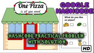 Google HashCode One Pizza Practice Problem Solution