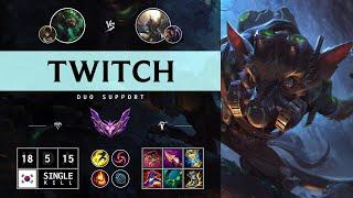 Twitch Support vs Pantheon - KR Master Patch 14.14