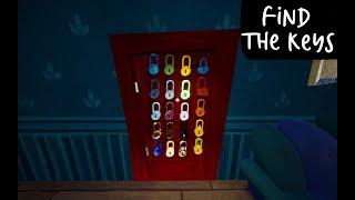 Find The Keys - Hello Neighbor mod kit