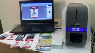 Smart 51D Dual Side PVC RFID Card Printer