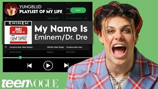 Yungblud Makes a Superfan Playlist (Feat. Eminem, Bowie & Blondie) | Teen Vogue