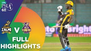 Full Highlights | Quetta Gladiators vs Peshawar Zalmi | Match 8 | HBL PSL 6 | MG2T