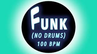 FUNK Backing Track (no drums) - Drumless Jam Track for Drummers