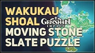 Wakukau Shoal Moving Stone Slate Puzzle Genshin Impact
