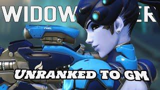 Unranked To GM on WidowMaker (81% Winrate Overwatch 2)