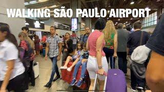 Walking São Paulo, (GRU) Guarulhos International Airport Terminal 2