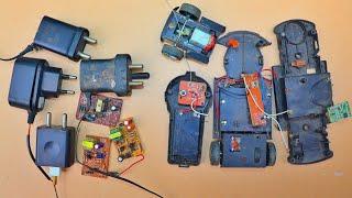 Awesome uses of old remote control car with old mobile charger