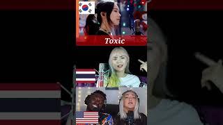 Who sang it better: Toxic ( thailand, us, south korea ) #whosangitbetter #cover #toxic #shorts