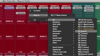 Pro Tools Plugin Tricks