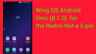 Install Wing OS based on Android Oreo