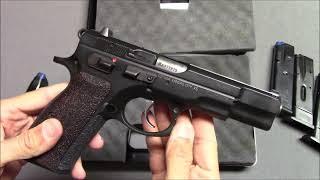 CZ 85 B.  The CZ 75 That Goes Both Ways.