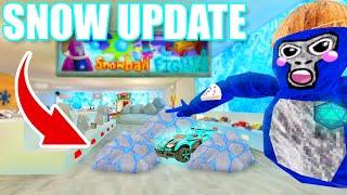 Gorilla Tags NEW Snowball Fight UPDATE... (Secret MAP)