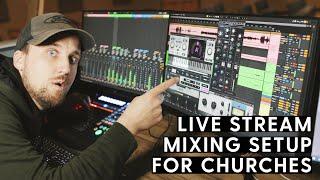 Worship Tech Booth Makeover | My New Broadcast Mix Setup