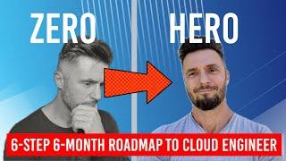 Zero to Cloud Hero (Engineer) | 6-Step 6-Month Roadmap to Cloud Engineer