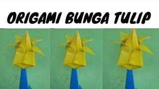 Origami Bunga Tulip