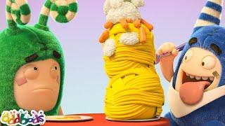 What A Feast | Oddbods - Food Adventures | Cartoons for Kids
