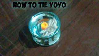 How to tie yoyo string