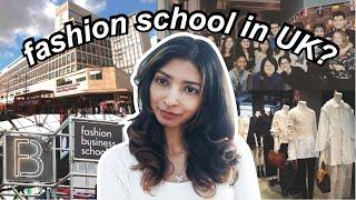 Studying at London College of Fashion in the United Kingdom