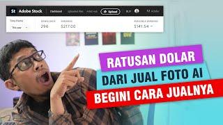 Cara Jual Foto AI atau Jual Gambar AI di Internet - Seri Jual AI