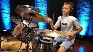 Wright Music School - Levi James - Red Hot Chili Peppers - Can't Stop - Drum Cover