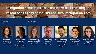 Immigration Restriction Then and Now