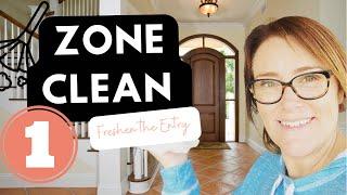 FLYLADY ZONE 5 & FLYLADY ZONE 1:  FlyLady Zones 2022 tips to start zone cleaning