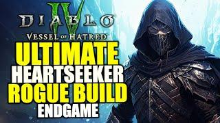 Diablo 4 BEST Rogue Build for Season 6 Endgame - ULTIMATE ICE Heartseeker Rogue Build